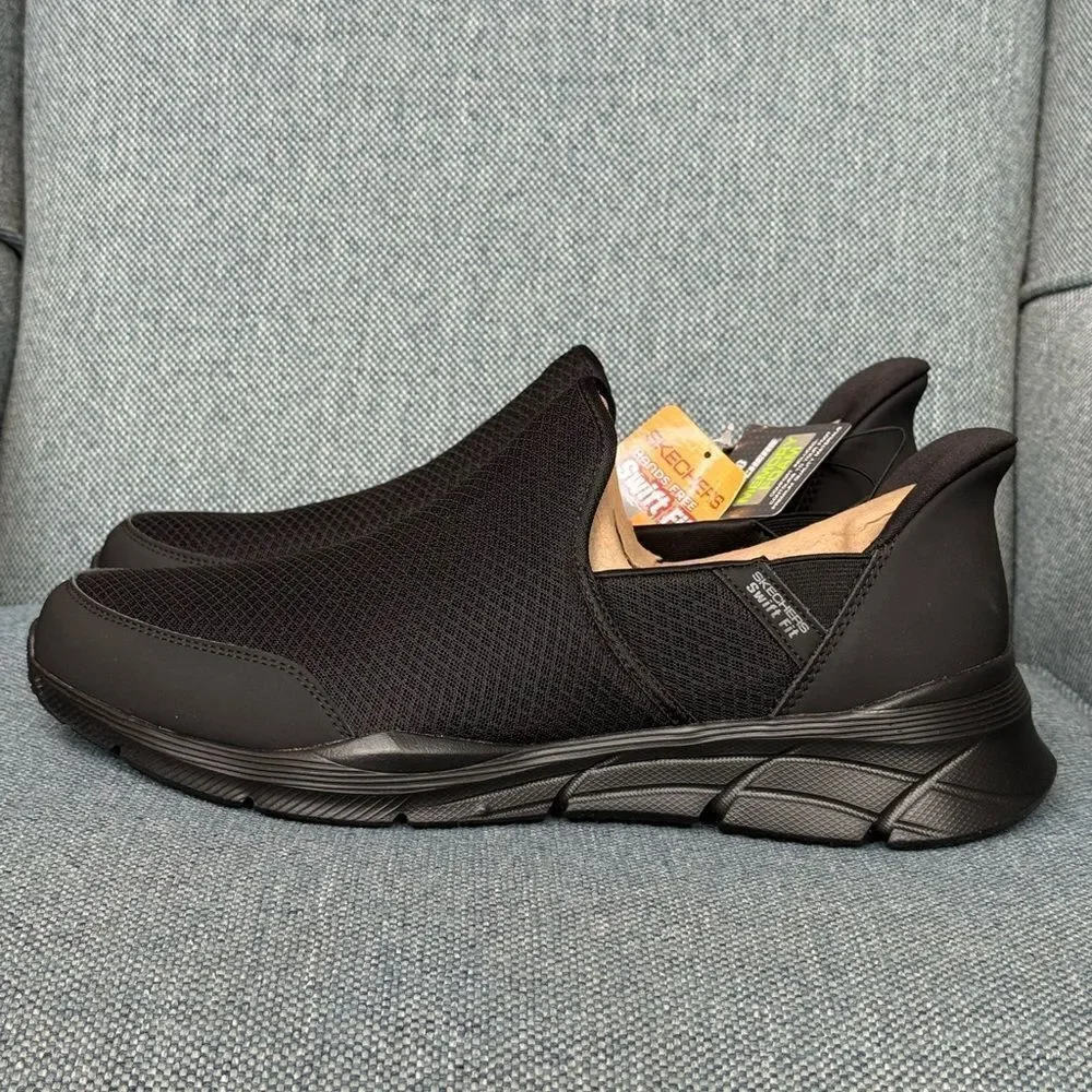 Men's Skechers Equalizer Hands Free Swift Fit Slip-On Sneakers shoes men’s 12